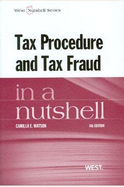 tax procedure and tax fraud in a nutshell PDF