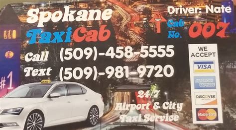 taxi cab spokane washington