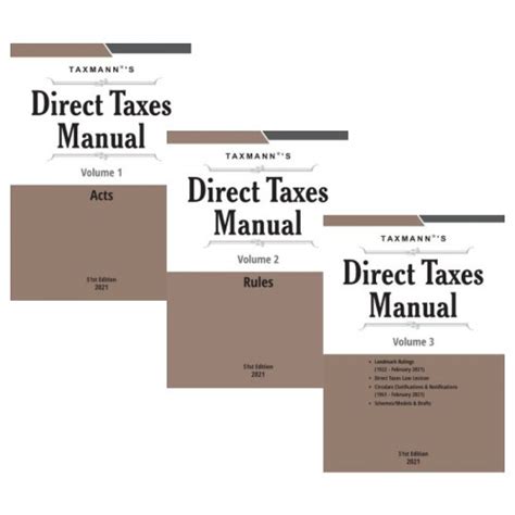 taxmanns direct taxes manual volume 3 Ebook Reader