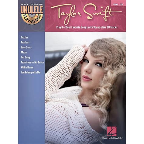 taylor swift ukulele play along volume 23 book or cd Epub