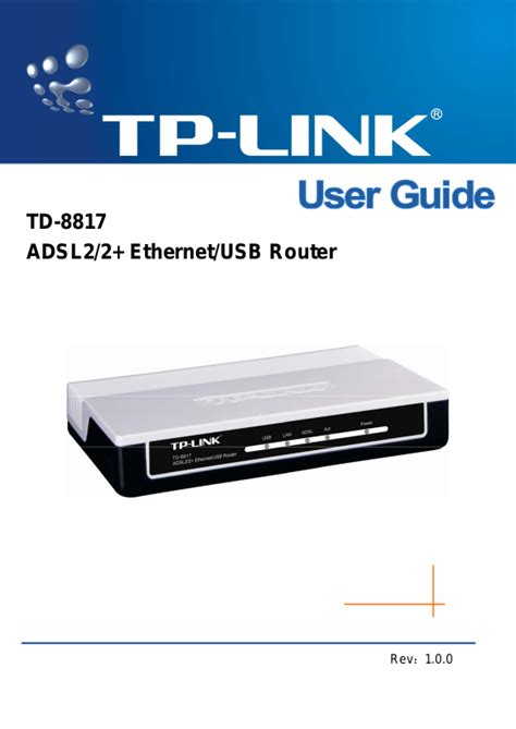 td 8817 user manual Reader