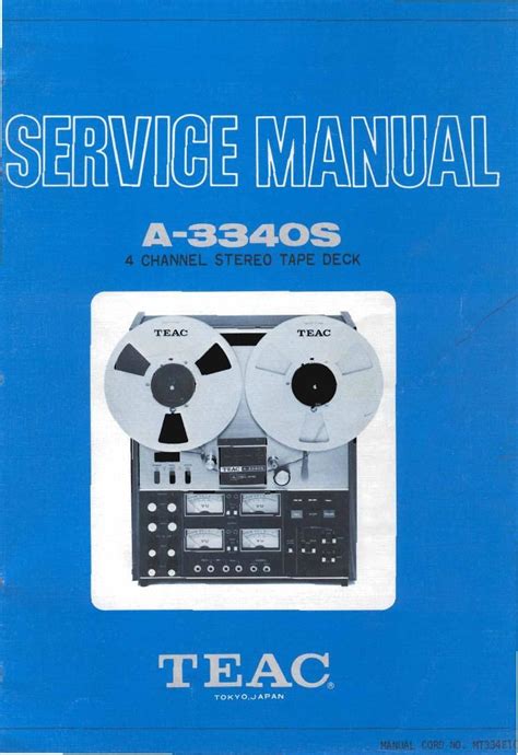 teac a 3340s service manual Ebook Kindle Editon