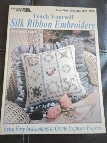 teach yourself silk ribbon embroidery leisure arts leaflet 2656 Epub