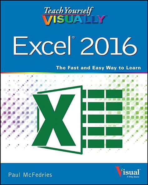 teach yourself visually excel 2016 teach yourself visually tech PDF