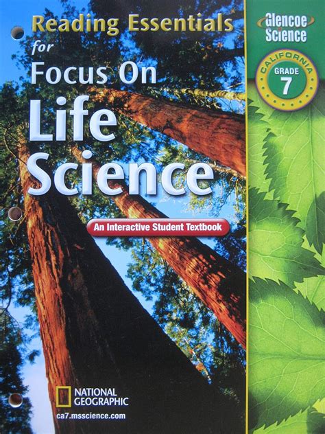 teacher guide and answers 7th grade glencoe life science book chapter 1 pdf Reader