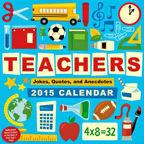 teachers 2015 day to day calendar jokes quotes and anecdotes Kindle Editon