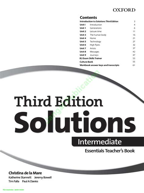 teachers book 3rd edition Reader