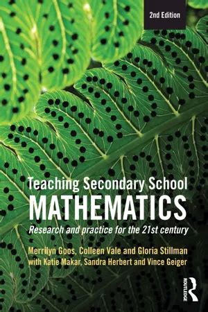 teaching mathematics in secondary schools teaching mathematics in secondary schools PDF