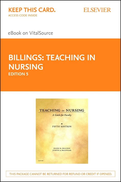 teaching nursing elsevier vitalsource faculty Reader