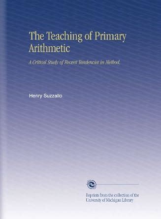 teaching primary arithmetic critical tendencies Epub