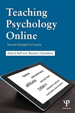 teaching psychology online tips and strategies for success Epub