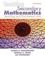 teaching secondary mathematics techniques and enrichment units 8th edition PDF