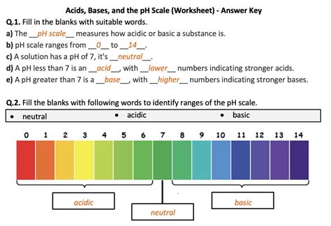 teaching transparency worksheet the ph scale answers Kindle Editon