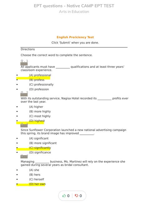 teachscape proficiency test answers Epub