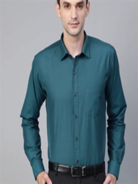 teal designer shirt