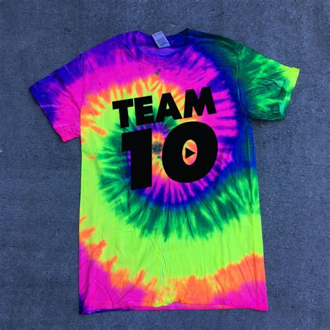 team 10 merch shirts