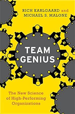 team genius the new science of high performing organizations Reader