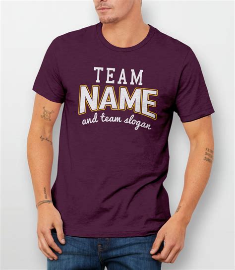 team tee shirts