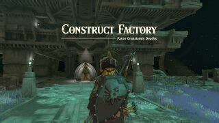 Tears Of The Kingdom Construct Factory Walkthrough