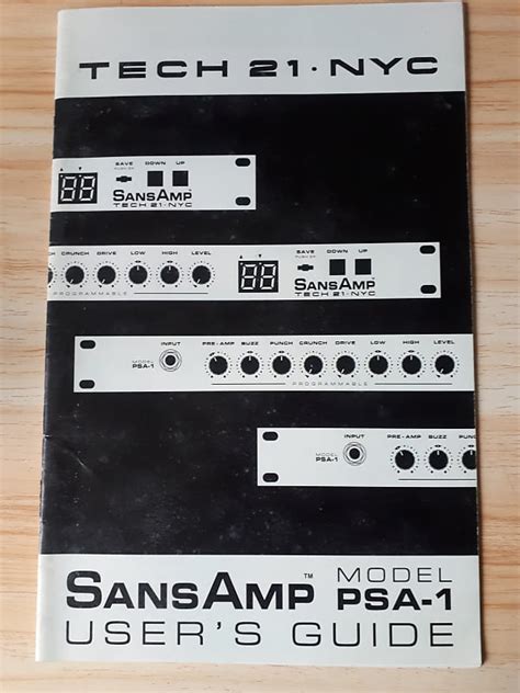 tech 21 sansamp rpm user guide Reader