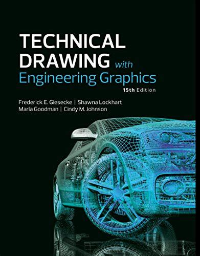 technical drawing by frederick e giesecke Kindle Editon