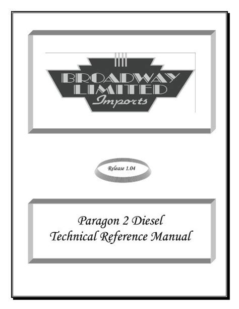 technical manual broadway motion design Kindle Editon
