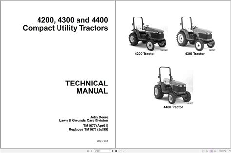 technical manual john deere 4400 Epub