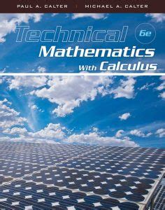 technical mathematics with calculus 6th edition Epub