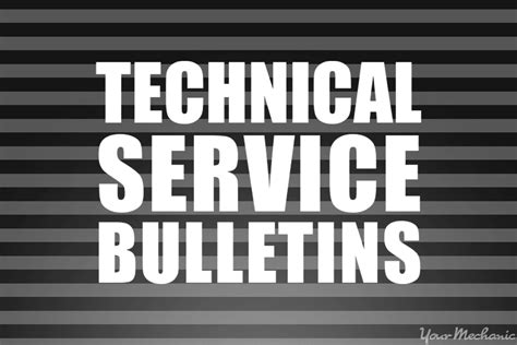 technical service bulletins maintenance Reader