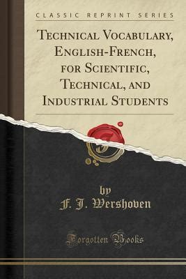 technical vocabulary english french scientific industrial PDF
