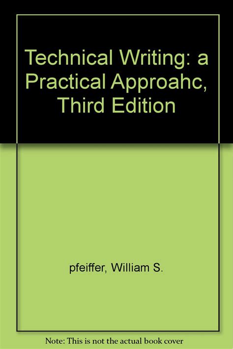 technical writing edition pfeiffer PDF