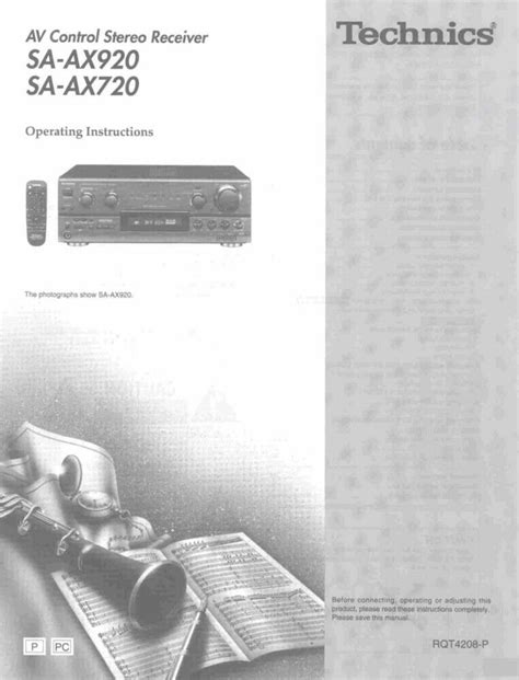 technics sa ax720 manual book Epub