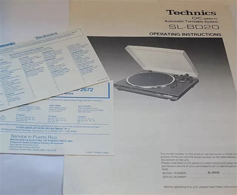 technics sl p999user manual Reader