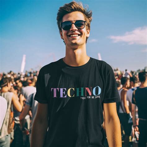 techno t shirt