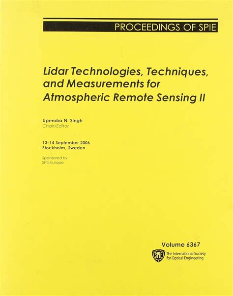 technologies techniques measurements atmospheric proceedings Reader
