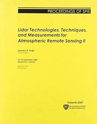 technologies techniques measurements atmospheric proceedings Reader