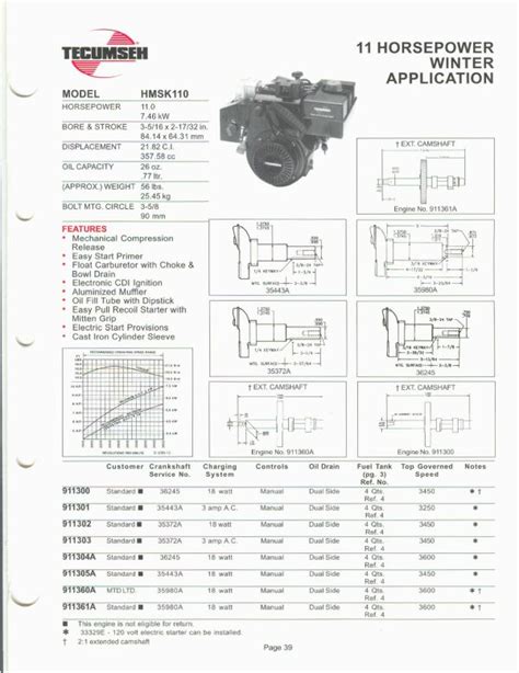 tecumseh 10 hp engine manual Epub