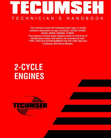 tecumseh 2 cycle engine manual pdf Reader