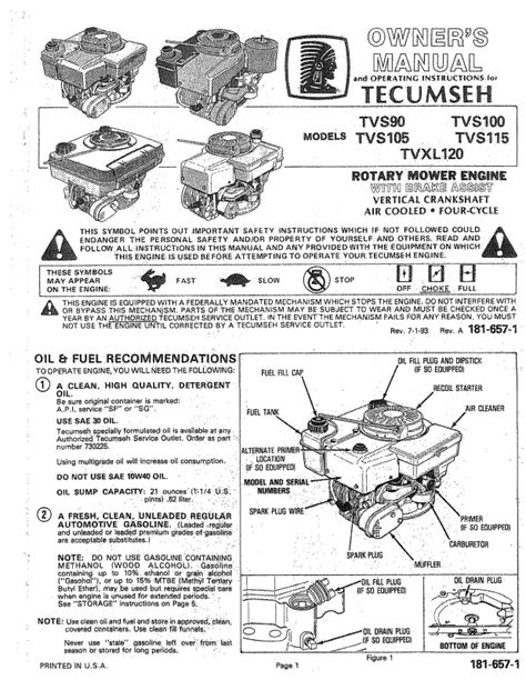 tecumseh tvs90 service manual Kindle Editon