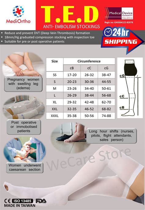 ted compression stockings