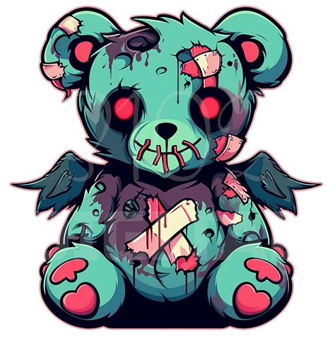 teddy bear zombie