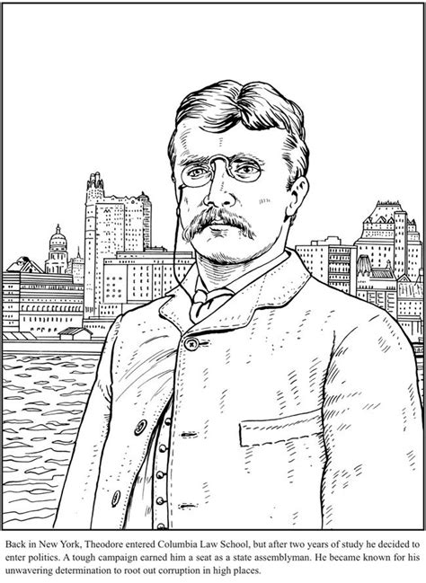 teddy roosevelt coloring book dover coloring books Epub