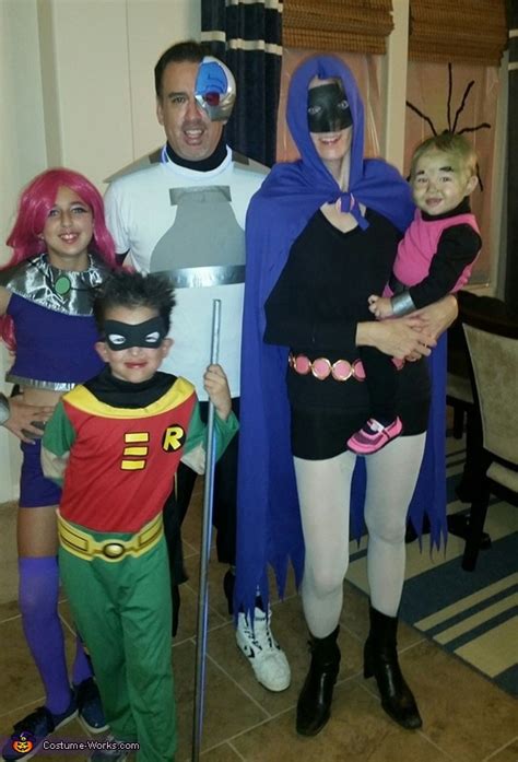 teen titans family costume