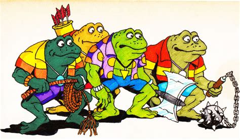 teenage mutant ninja frogs