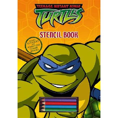 teenage mutant ninja turtles stencil book Doc