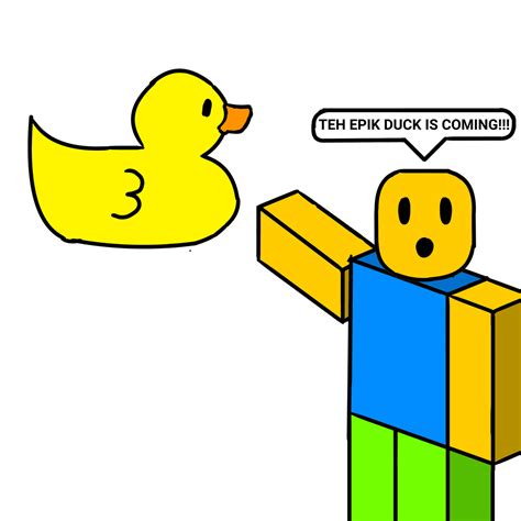 teh epik duck is coming