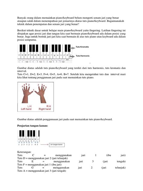 teknik main piano dan keyboard file pdf Doc