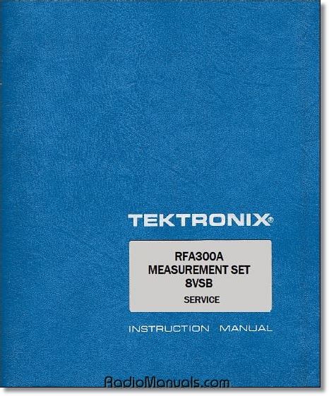 tektronix rfa300a service manualuser manual Reader