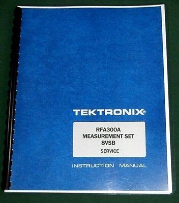 tektronix rfa300a service manualuser manual Reader