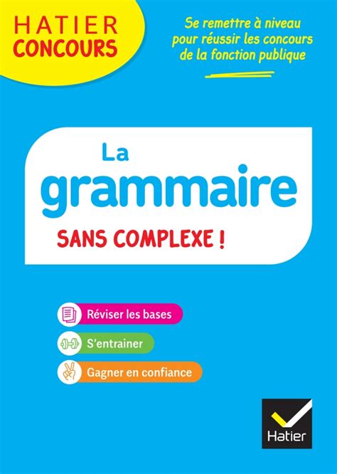 telecharge hatier concours la grammaire Kindle Editon